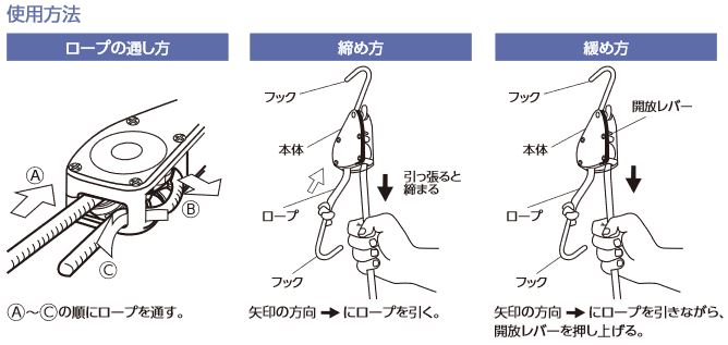 ロープラチェット