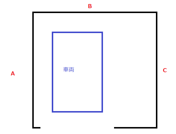 ガレージ図