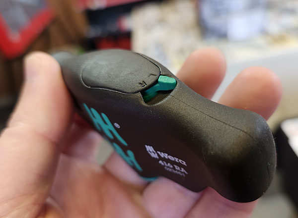 Wera1/4HEXビットラチェット