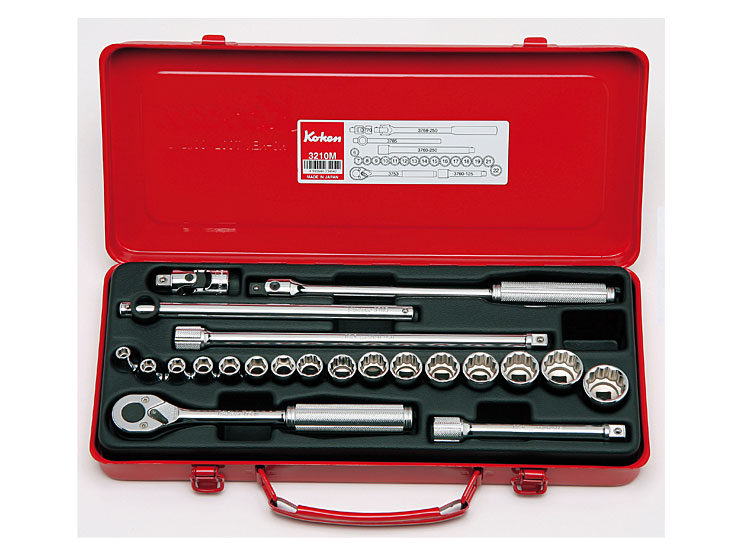 Ko-ken 3/8ラチェットソケットセット22pc | ABIT-TOOLSABIT-TOOLS