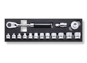 Z-EAL 3/8ラチェットソケットセット15pc