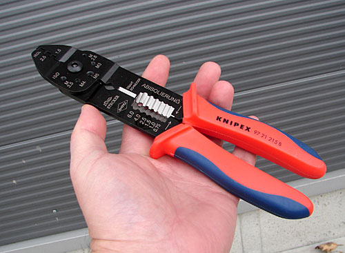 KNIPEX 電工圧着プライヤーB端子用   ABIT TOOLSABIT TOOLS