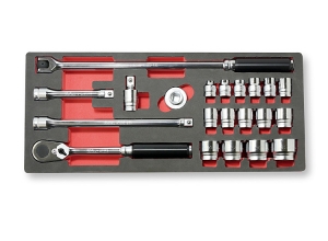 Z-EAL 1/2ラチェットソケットフルセット21pc