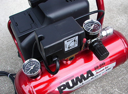 Puma 100v小型エアーコンプレッサー0 5馬力 Abit Toolsabit Tools