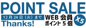 ポイント5倍