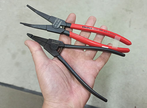 KNIPEX Cリングプライヤー