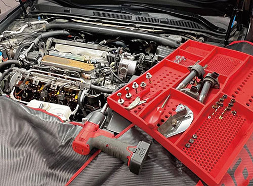 ボルトスタートップボックスツールトレイ