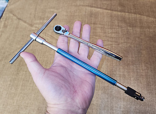 SIGNET1/4クロスハンドルラチェット＆ソケットセット