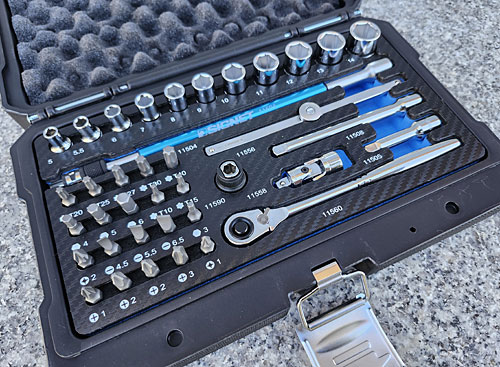 SIGNET1/4クロスハンドルラチェット＆ソケットセット