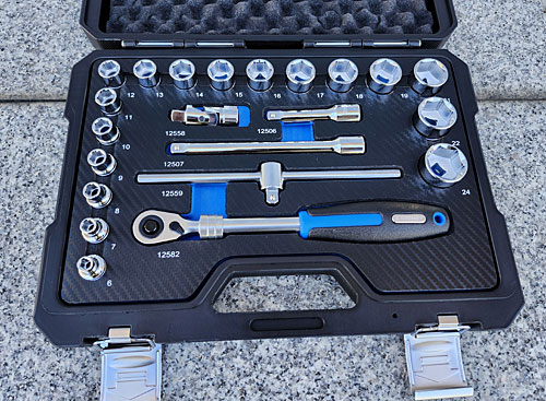 SIGNET伸縮ラチェット＆ソケットセット