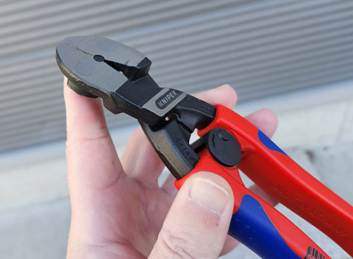 KNIPEX強力型プラスチックニッパー