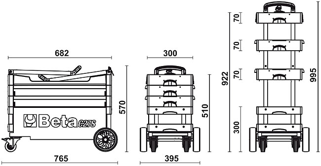 Betaツールワゴン
