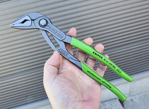 KNIPEX限定スリムコブラ
