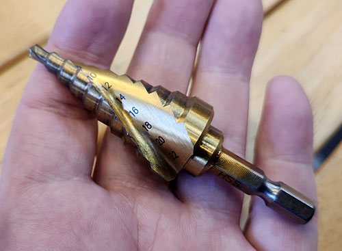 ビックツール月光ステップドリル