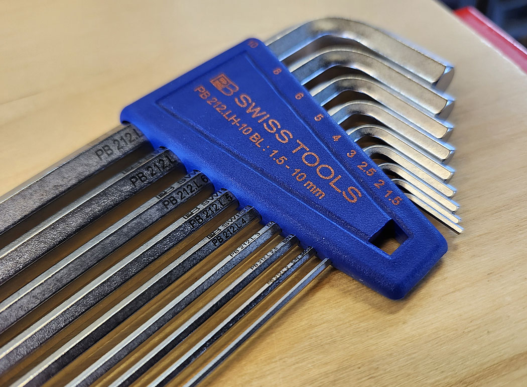 PB L型HEXレンチブルーホルダー